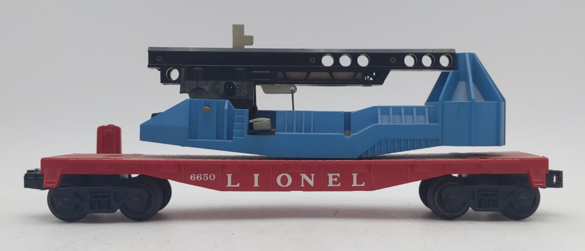 Lionel 6650 O Scale Vintage IRBM Rocket Launcher VG