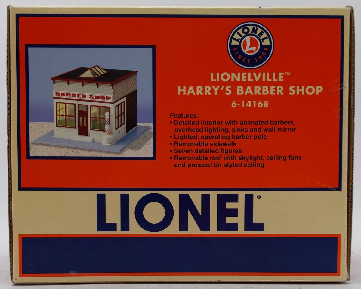Lionel 6-14168 O Harry's Operating Barber Shop EX/Box