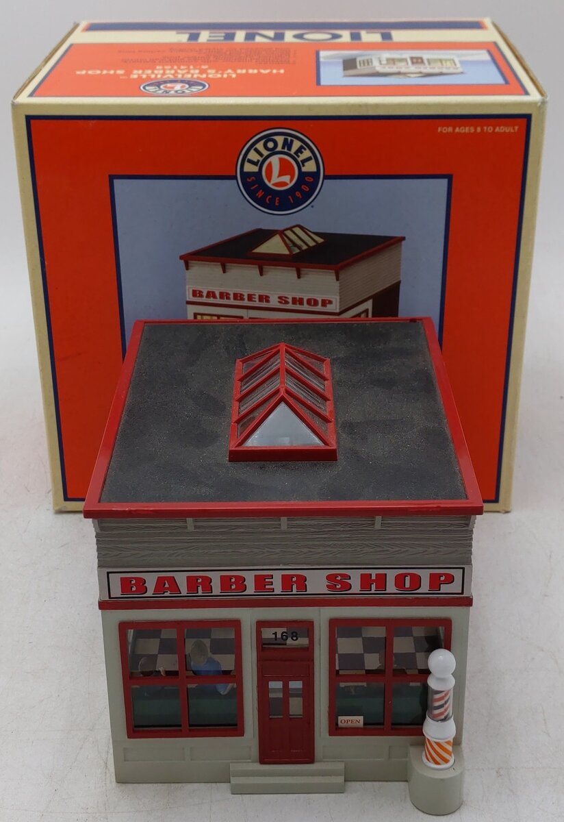 Lionel 6-14168 O Harry's Operating Barber Shop EX/Box