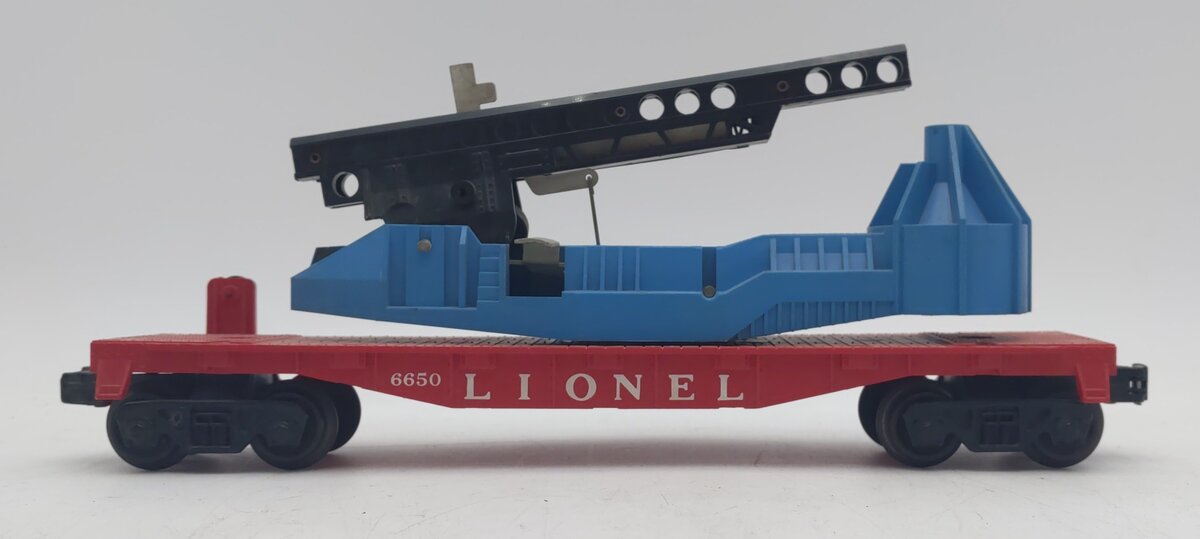 Lionel 6650 O Scale Vintage IRBM Rocket Launcher VG