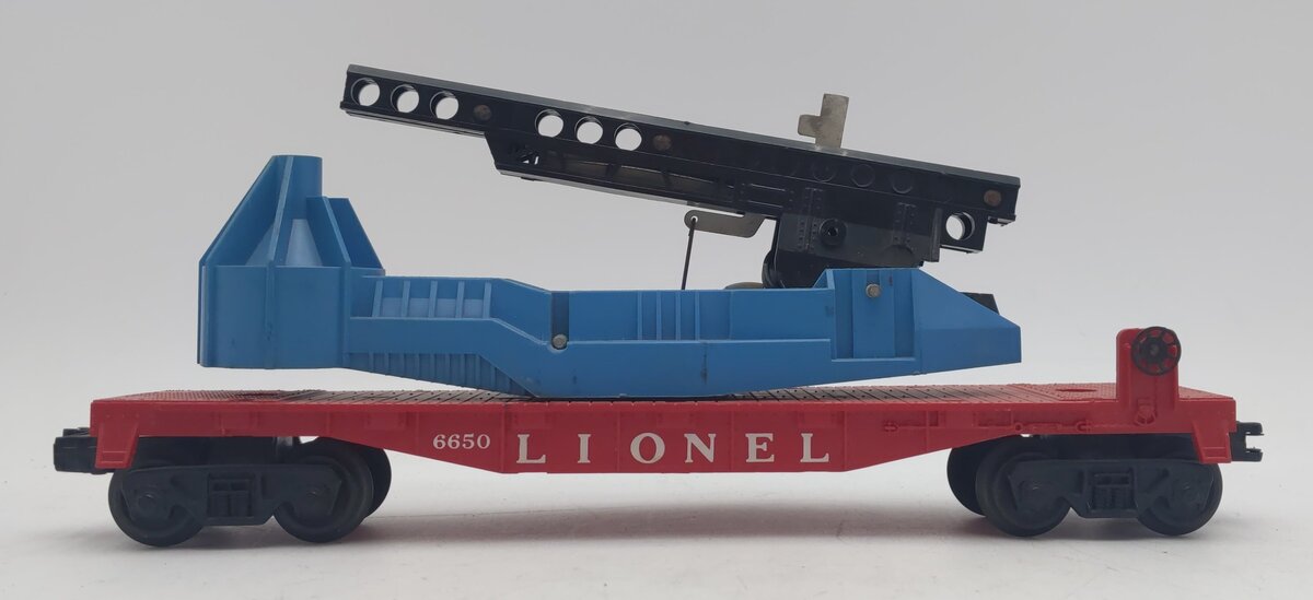 Lionel 6650 O Scale Vintage IRBM Rocket Launcher VG