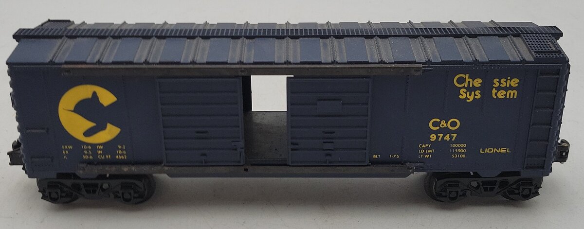 Lionel 6-9747 O Gauge Chessie System Boxcar EX