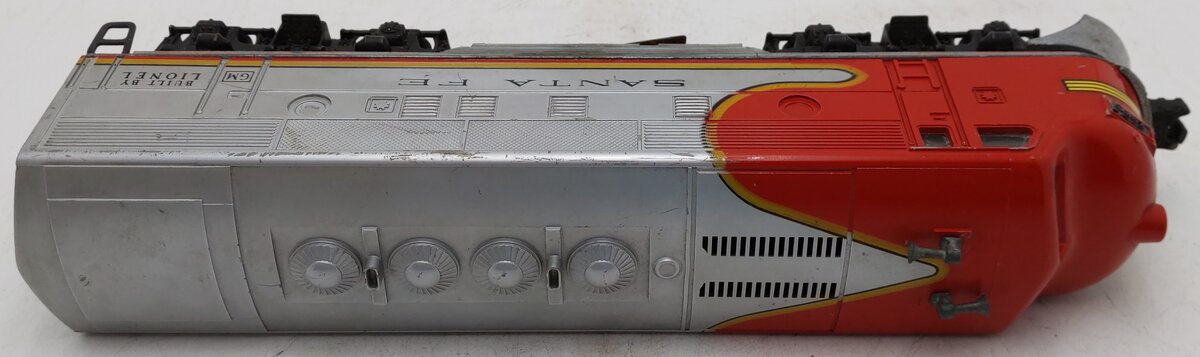 Lionel 2383P Vintage O Santa Fe F-3 A Powered Diesel Locomotive VG