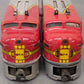 Lionel 2343 Vintage O Gauge Santa Fe F3 AA Diesel Locomotive Set