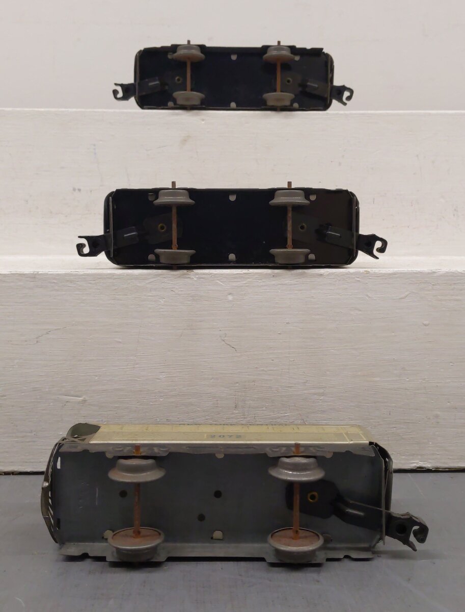 Marx 2071 Vintage O New York Central Pass. Car Set (2071, 2071 & 2072) VG