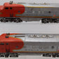 Lionel 2343 Vintage O Gauge Santa Fe F3 AA Diesel Locomotive Set VG