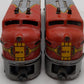 Lionel 2343 Vintage O Gauge Santa Fe F3 AA Diesel Locomotive Set VG