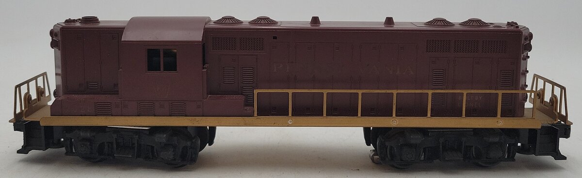 Lionel 2028 Vintage O Pennsylvania GP-7 Diesel Locomotive VG