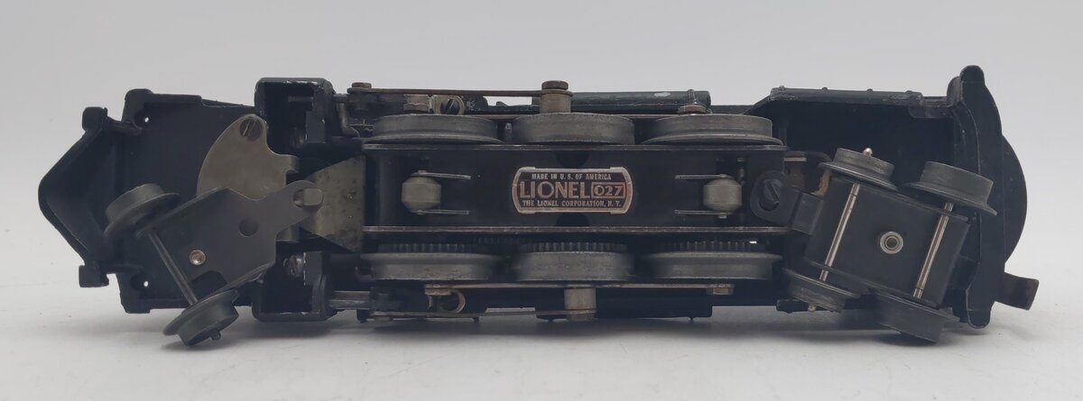Lionel 2037 Vintage O 2-6-4 Die-Cast Steam Locomotive VG