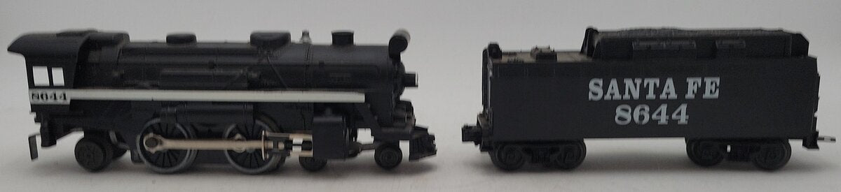 Lionel 6-8644 Santa Fe Steam Locomotive & Tender #8644 VG