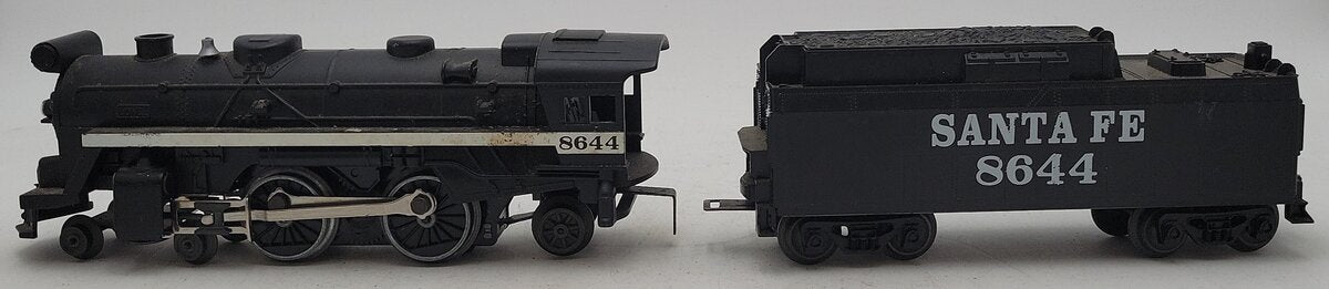 Lionel 6-8644 Santa Fe Steam Locomotive & Tender #8644 VG