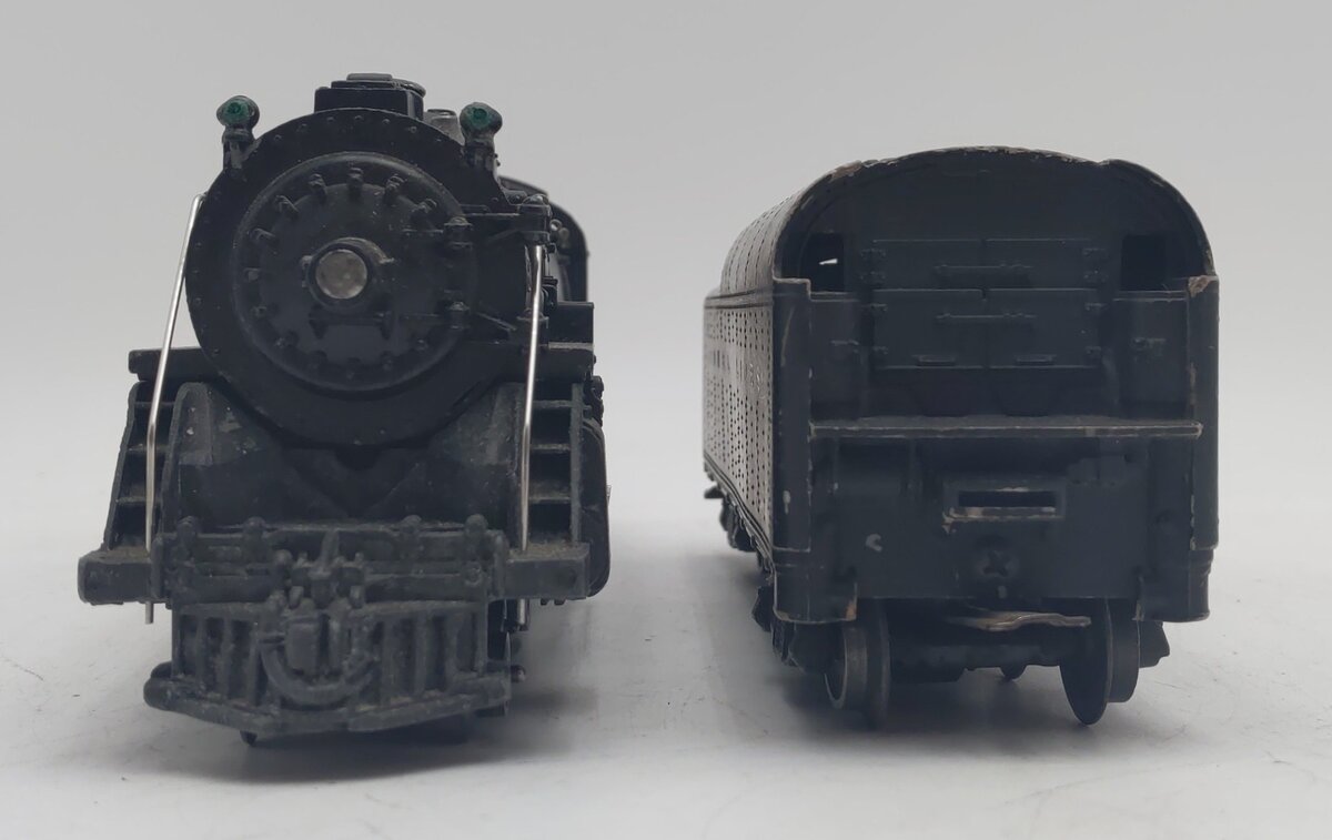 Lionel 646 Vintage O 4-6-4 Die-Cast Steam Locomotive & 2046W Whistle Tender VG