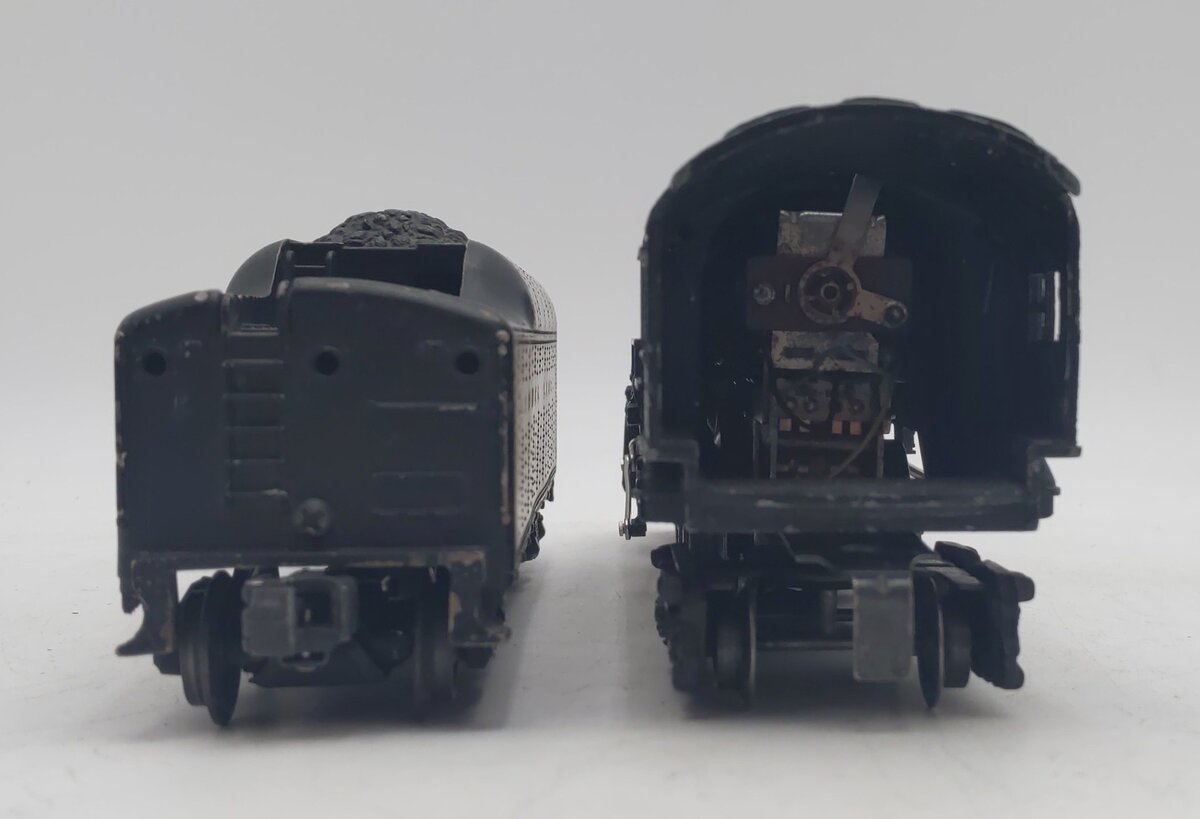 Lionel 646 Vintage O 4-6-4 Die-Cast Steam Locomotive & 2046W Whistle Tender VG