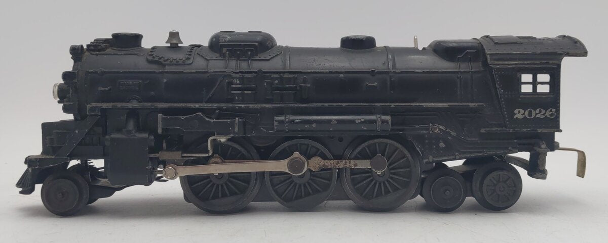 Lionel 2026 Vintage O 2-6-2 Die-Cast Steam Locomotive - Early Version VG