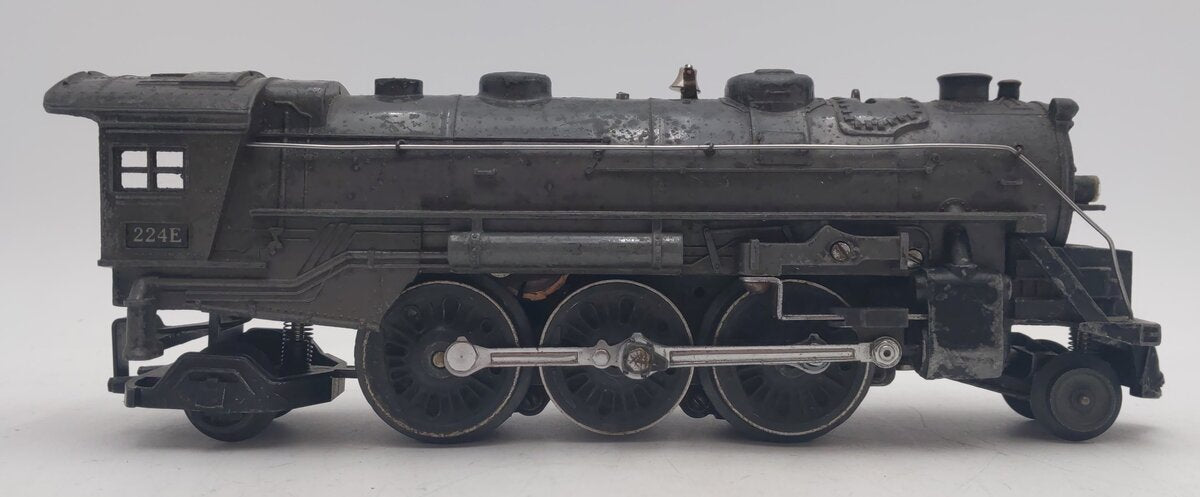 Lionel 224E Vintage O Die-Cast 2-6-2 Steam Locomotive