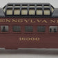 Lionel 6-16000 O Gauge Pennsylvania Tuscan Vista Dome Car #16000 EX