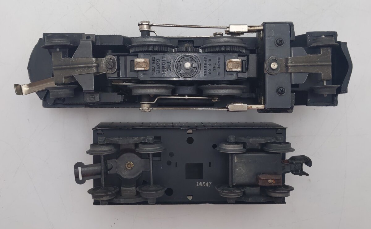 Lionel 1654 Vintage O 2-4-2 Steam Locomotive w/ 1654T Tender VG
