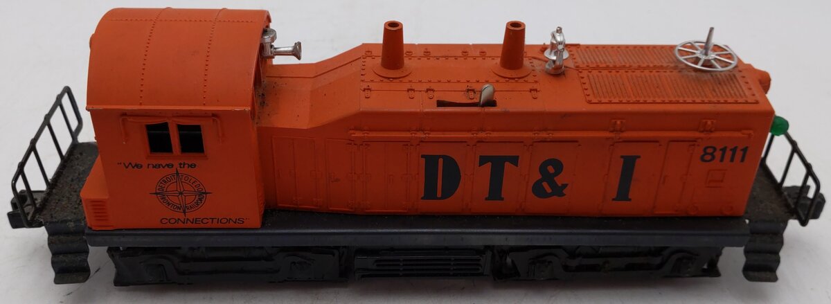 Lionel 6-8111 O Gauge DT&I NW-2 Switcher Diesel Locomotive VG