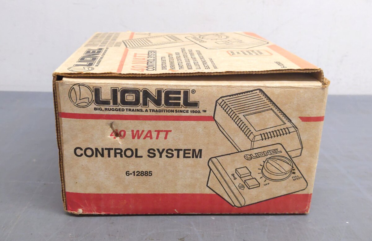 Lionel 6-12885 O Gauge 40W 3-Amp Power and Control System EX/Box