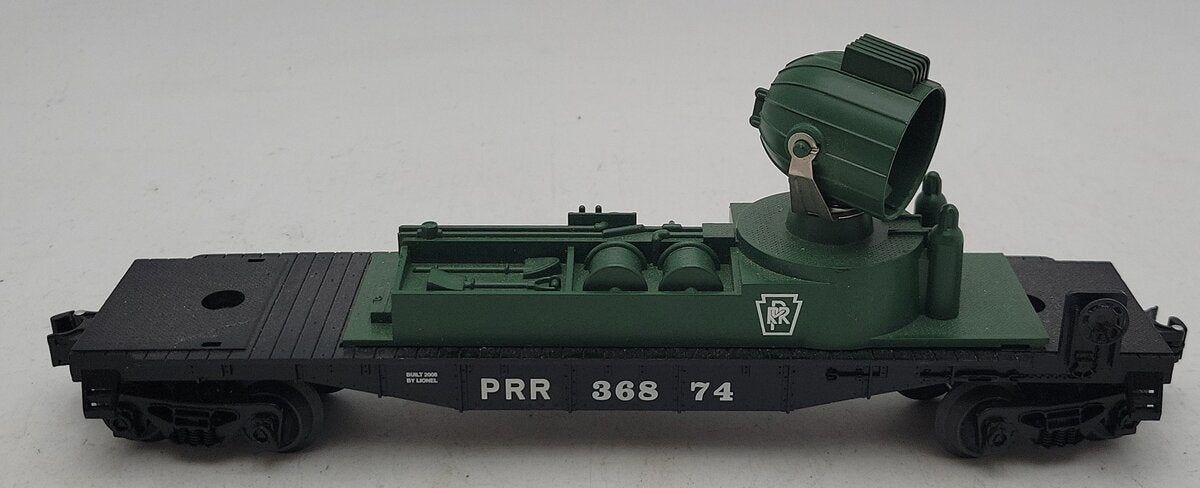 Lionel 6-36874 O Pennsylvania Searchlight Car EX