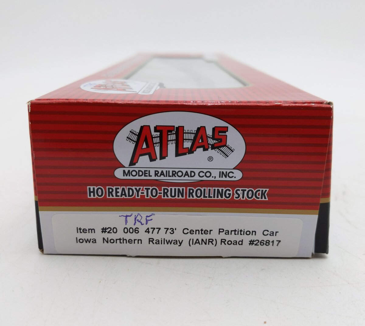 Atlas 20006477 HO INR 73' Center Partition Car Standard DC #26817 Weathered EX/Box
