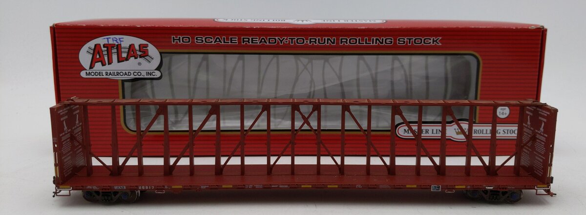 Atlas 20006477 HO INR 73' Center Partition Car Standard DC #26817 Weathered EX/Box