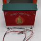 Lionel 6-81627 O Christmas Hopper Shed with 2 Exterior Lights LN/Box