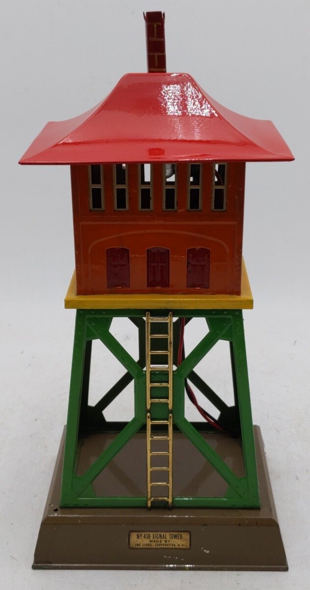 Lionel 438 Vintage O Prewar Tinplate Signal Tower