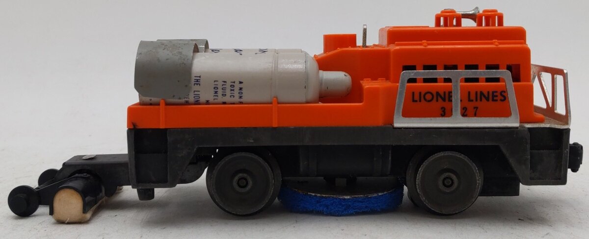 Lionel 3927 O Vintage Postwar Motorized Track Cleaner Car #3927 VG