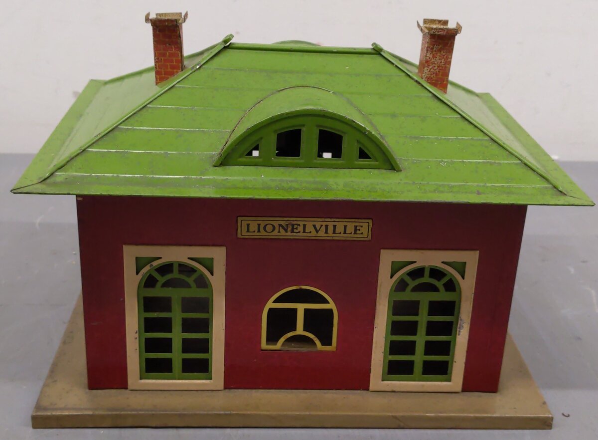 Lionel 126 Vintage O Lionelville Tinplate Station VG