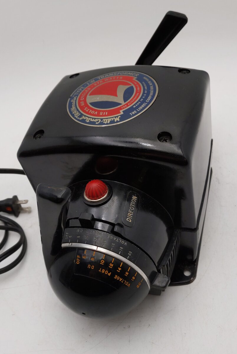 Lionel ZW O Gauge Vintage Trainmaster 275 Watt Transformer with Whistle VG/Box