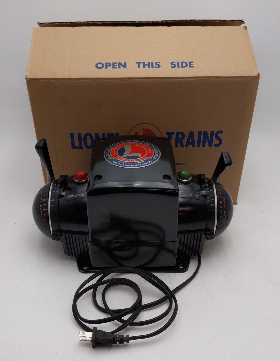 Lionel ZW O Gauge Vintage Trainmaster 275 Watt Transformer with Whistle VG/Box