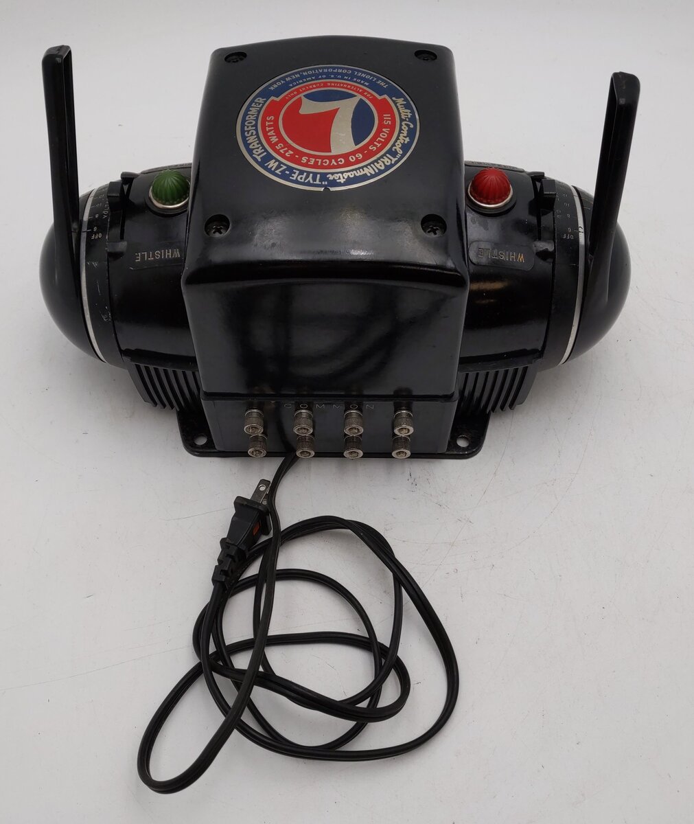 Lionel ZW O Gauge Vintage Trainmaster 275 Watt Transformer with Whistle VG/Box