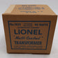 Lionel 1033 Vintage O 90 Watt Transformer w/ Whistle VG/Box