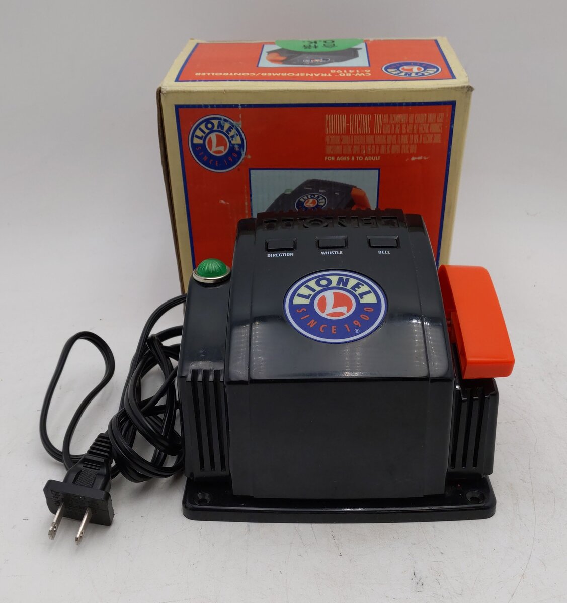 Lionel 6-14198 O CW-80 80 Watt Transformer EX/Box