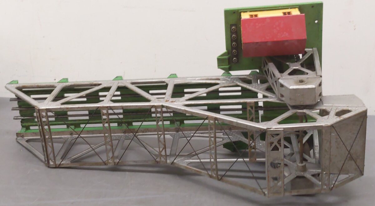 Lionel 313 Vintage O Silver Operating Bascule Bridge VG