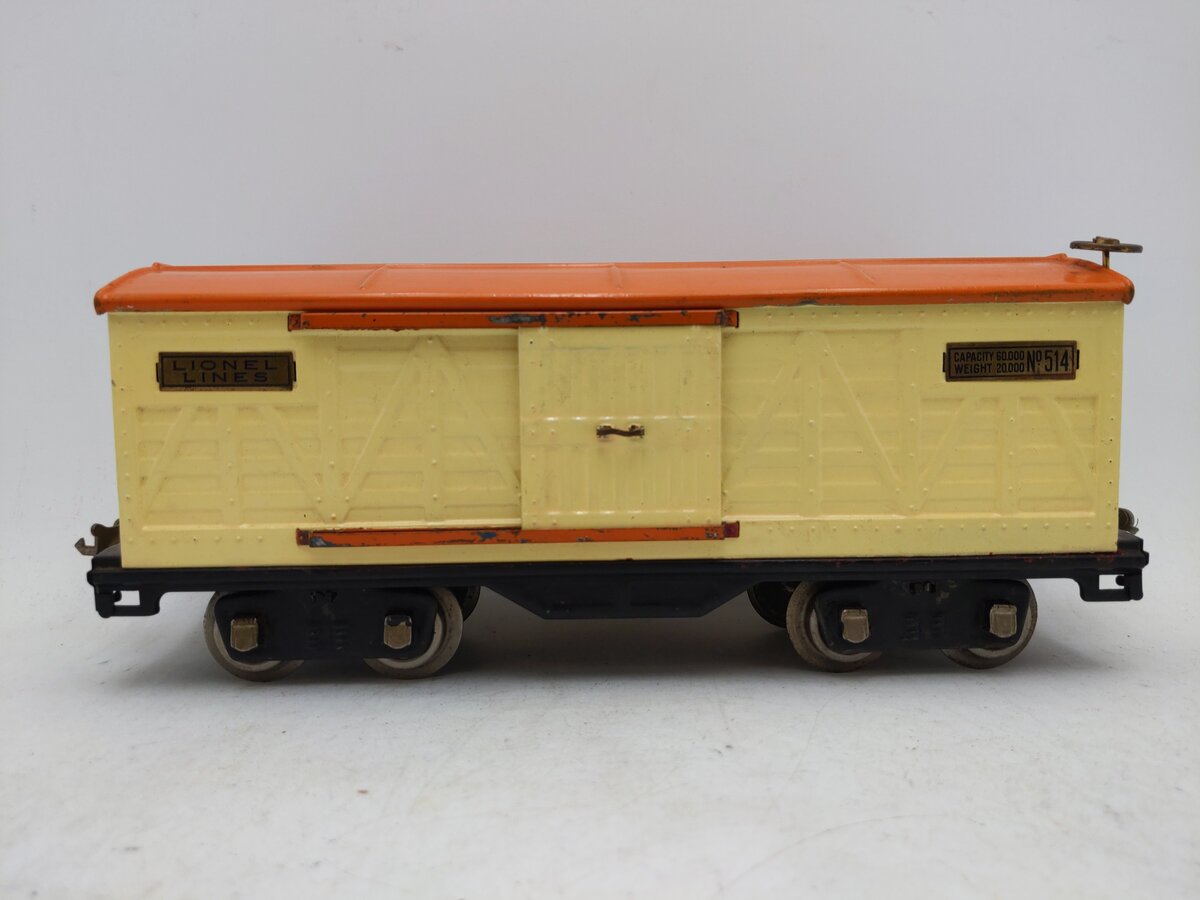Lionel 514 Standard Gauge Lionel Lines Tinplate Refrigerator Car