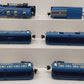 Lionel 6-51004 Classics Blue Comet O Gauge Steam Train Set EX