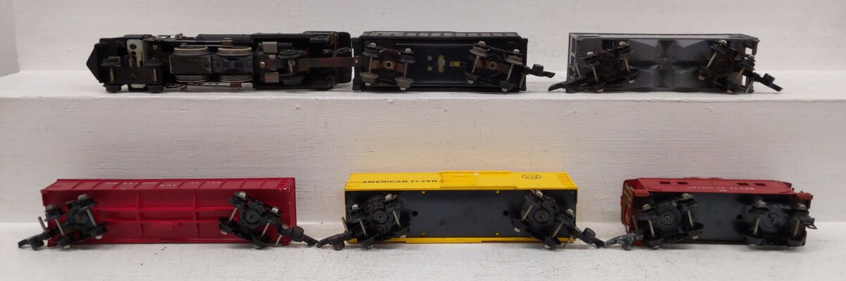 American Flyer 5001T Vintage S AF Railroad System w/ Repro Farm Scene #300 VG