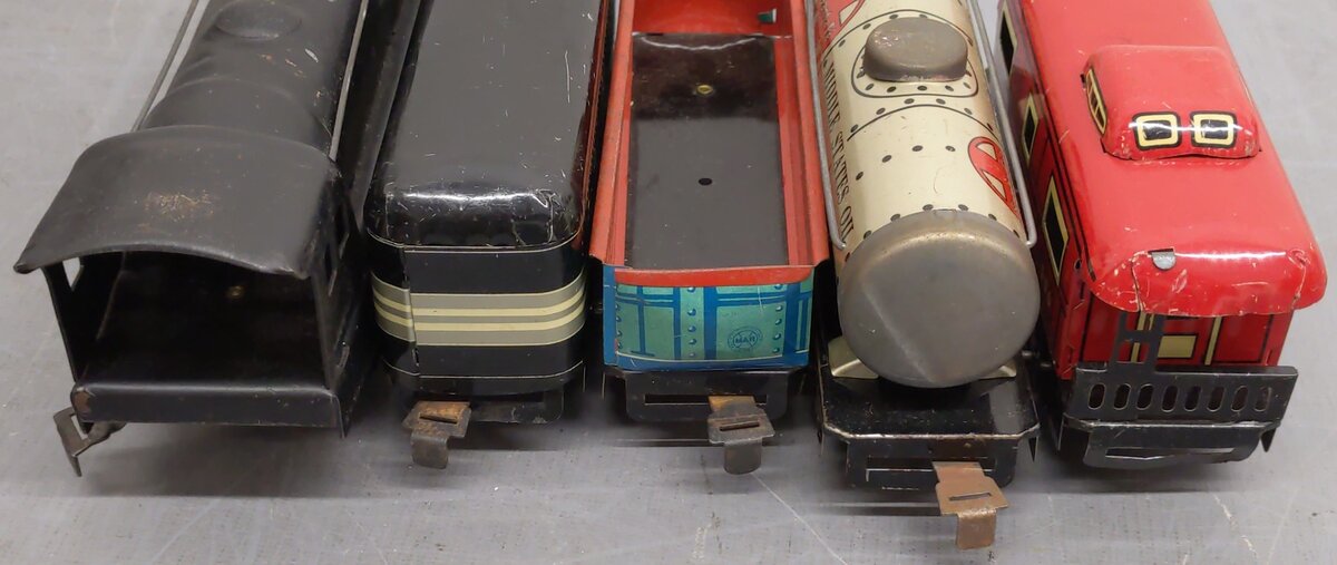Marx 8994 Vintage O Gauge Steam Freight Set/Box
