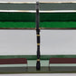 Custom Standard Gauge Green Glass Dome Station Platform w/Lights
