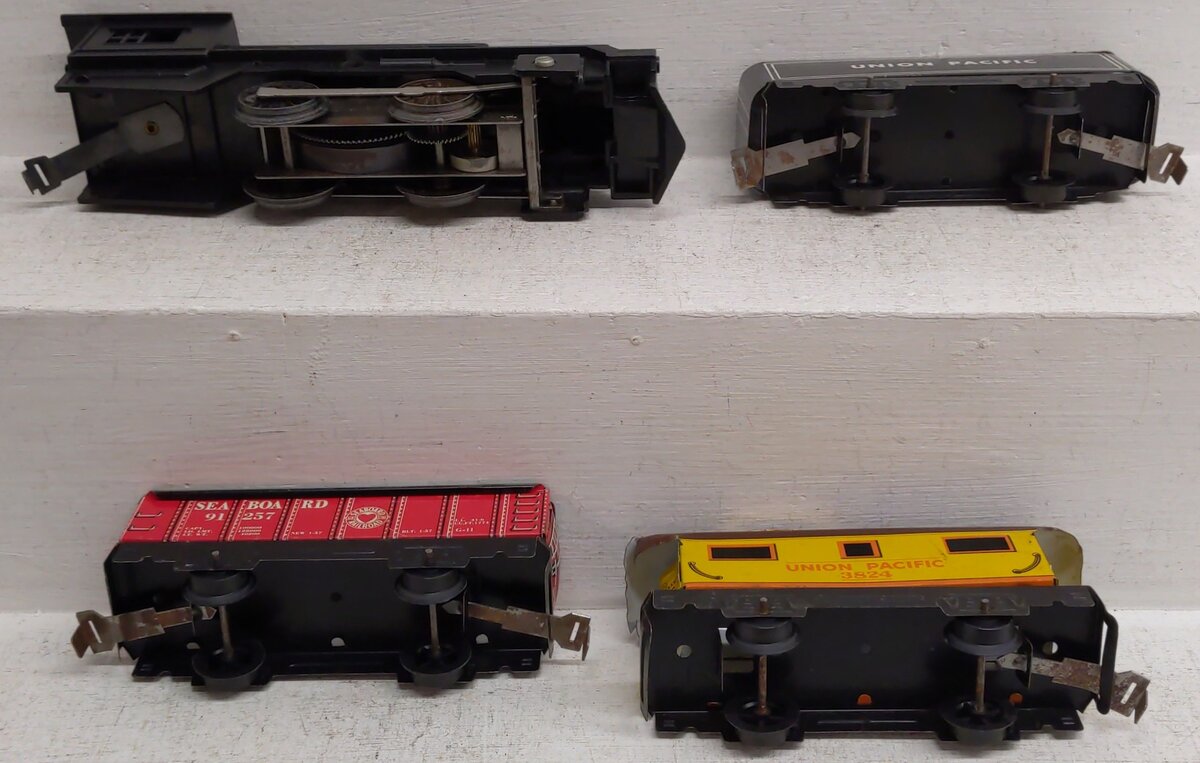 Marx 526 Vintage O Gauge Mechanical Train Set/Box