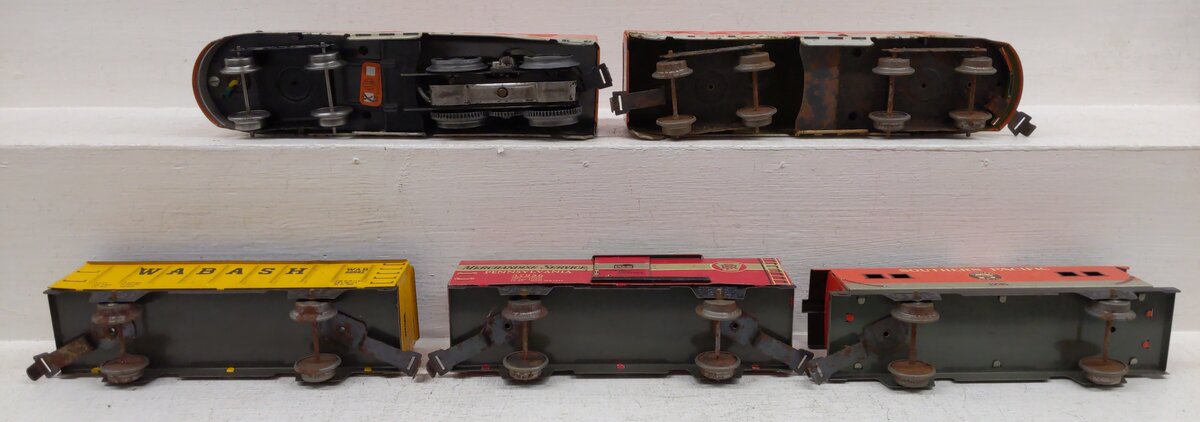 Marx 9500 Vintage O Southern Pacific Diesel Freight Train Set VG/Box
