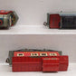 Unique 742 Vintage O Turn Key Steam Locomotive Lithographed Tin Freight Set VG