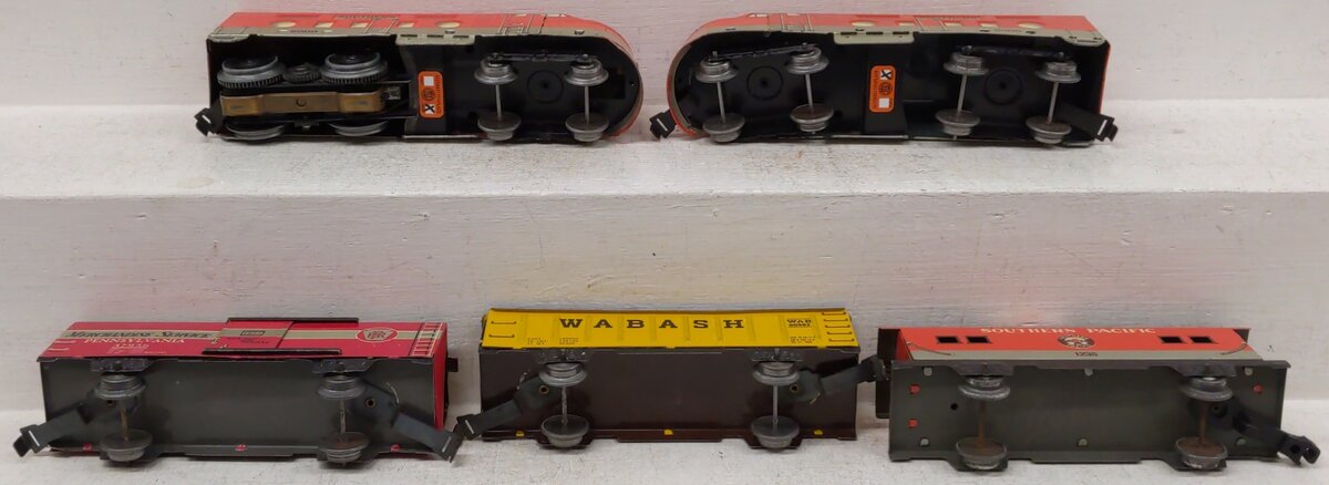Marx 9500 Vintage O Southern Pacific Diesel Freight Train Set VG/Box