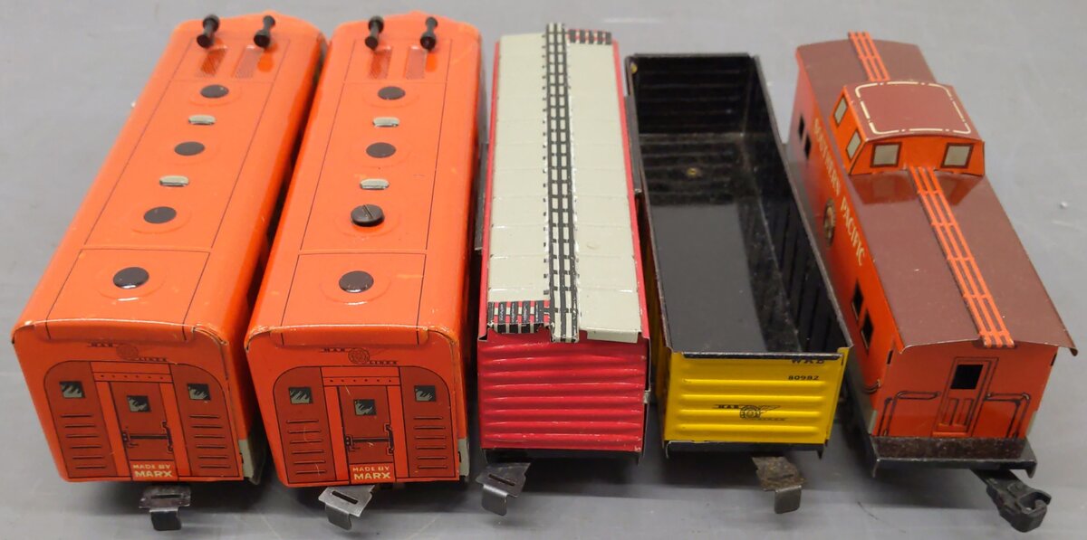 Marx 9500 Vintage O Southern Pacific Diesel Freight Train Set VG/Box