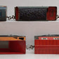 Unique 742 Vintage O Turn Key Steam Locomotive Lithographed Tin Freight Set VG