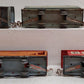 Unique 742 Vintage O Turn Key Steam Locomotive Lithographed Tin Freight Set VG