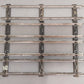Unique 742 Vintage O Turn Key Steam Locomotive Lithographed Tin Freight Set VG