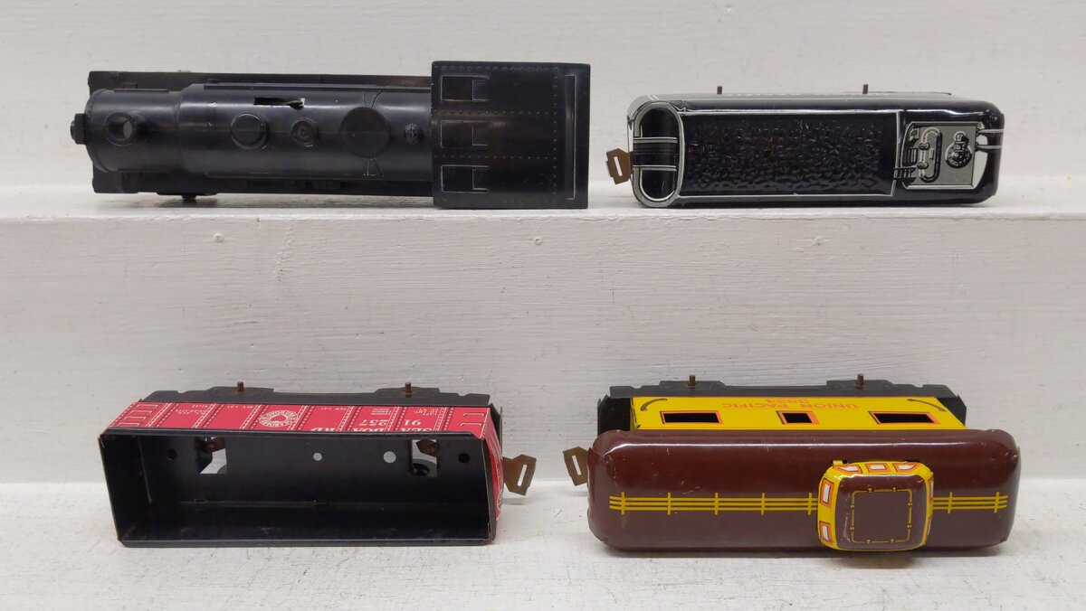 Marx 526 Vintage O Gauge Mechanical Train Set VG/Box